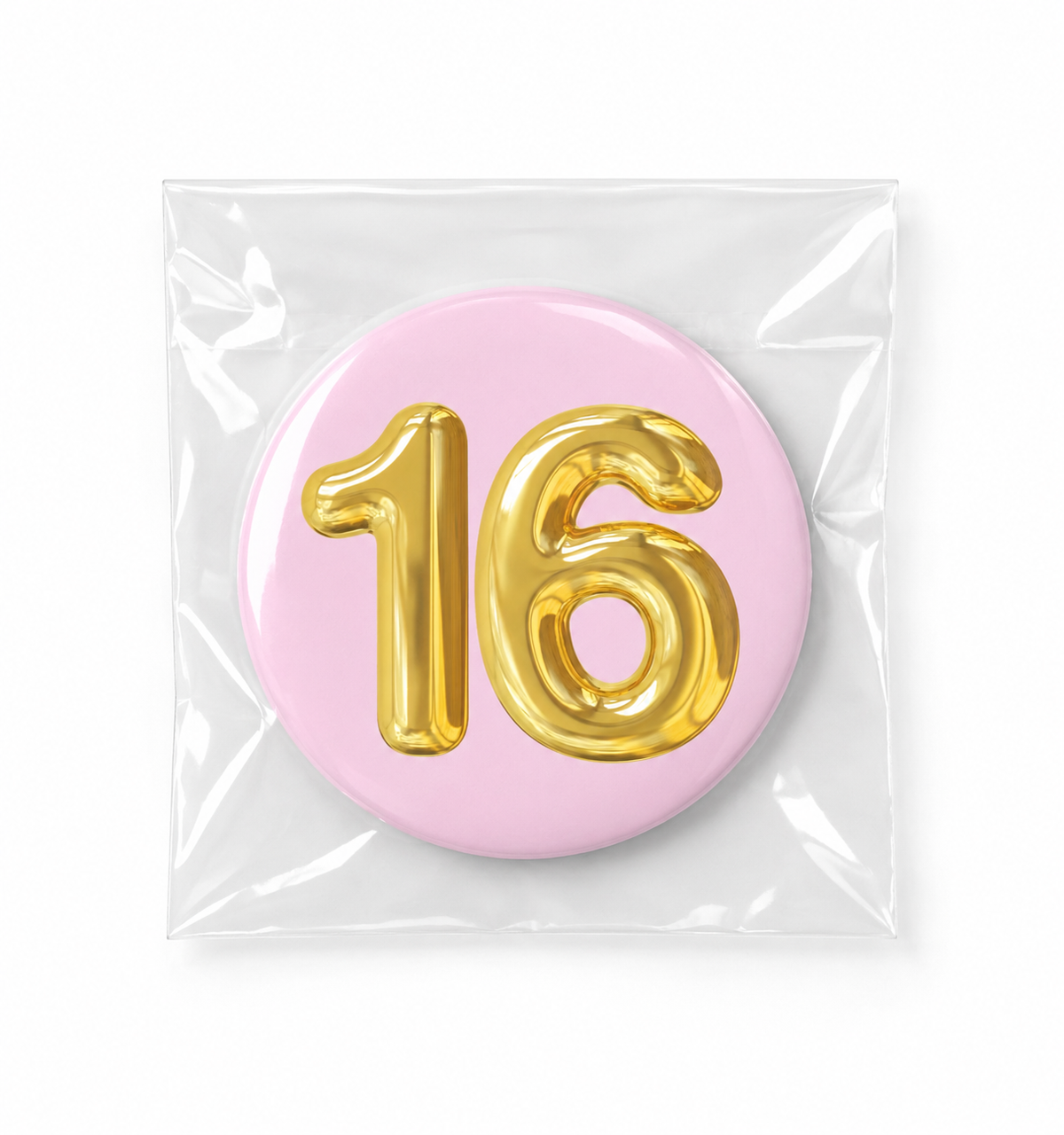 Birthday - 16 Pink & Gold