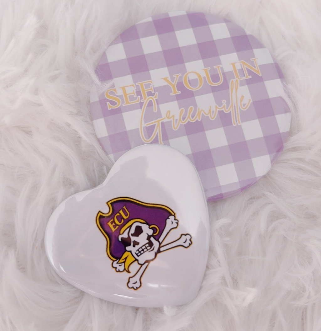 Custom Heart Buttons