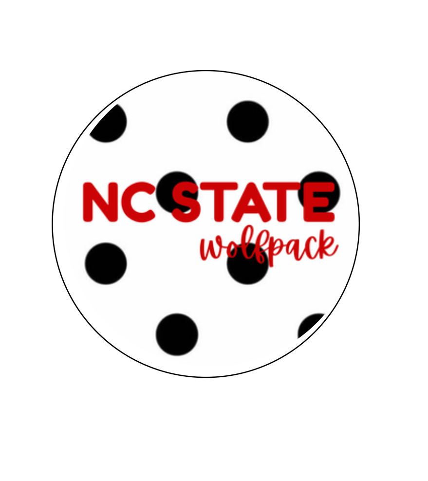 NCSU - Wolfpack W/ Polka Dots