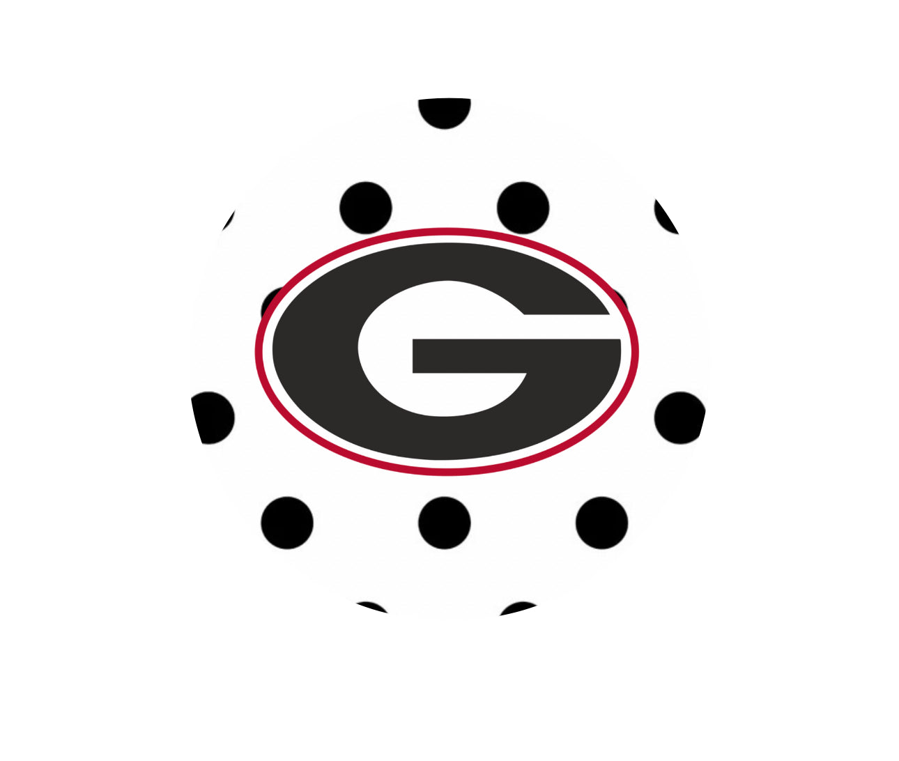Georgia - Logo w/ polka dots