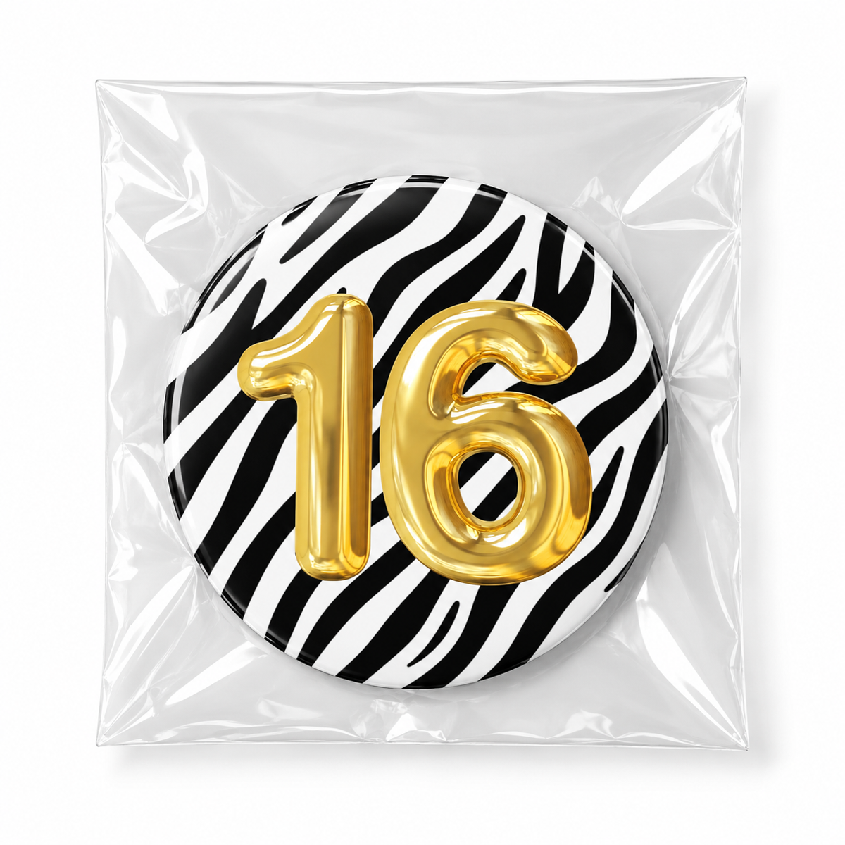 Birthday - 16 Zebra