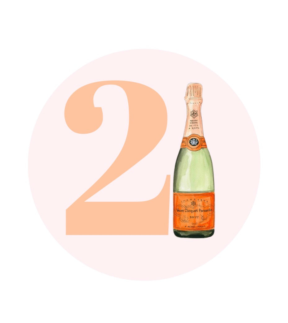 Birthday - 21 W/ Champagne