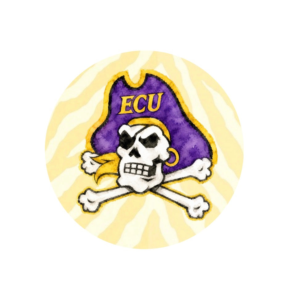 ECU - Watercolor Mascot