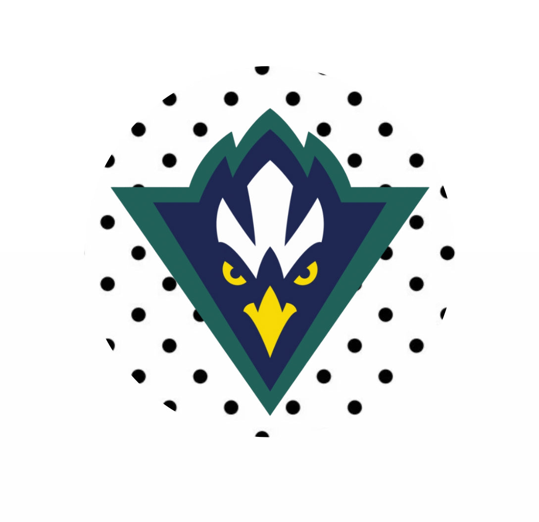 UNCW - Mascot Polka Dots