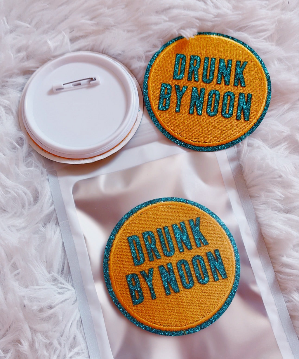 Drunk By Noon - patch button