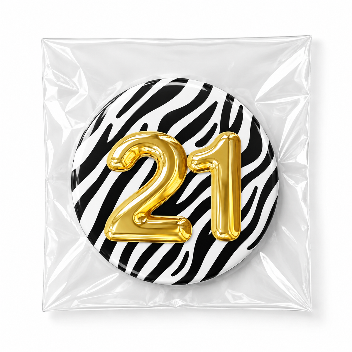 Birthday - 21 Zebra