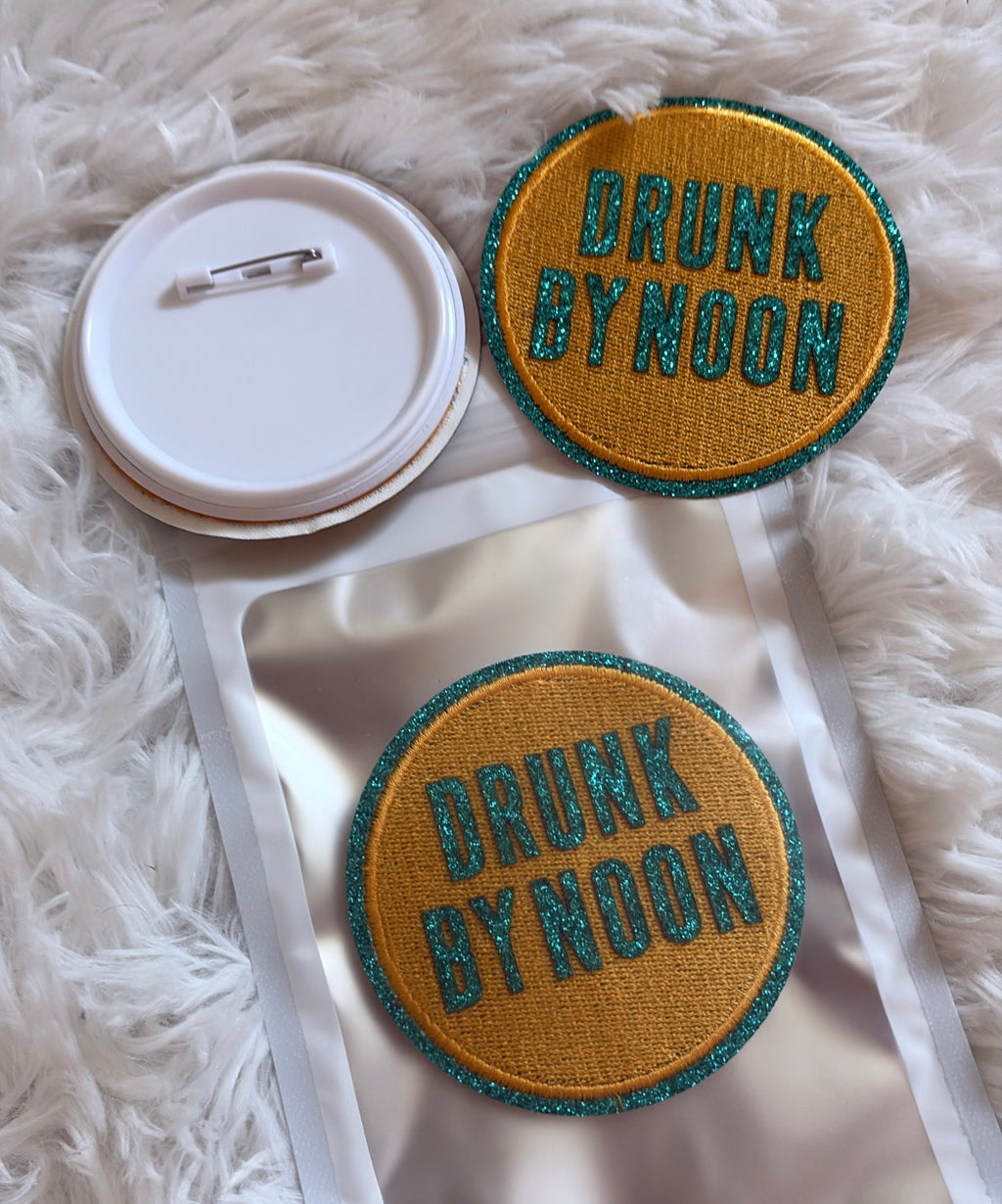 Drunk By Noon - patch button