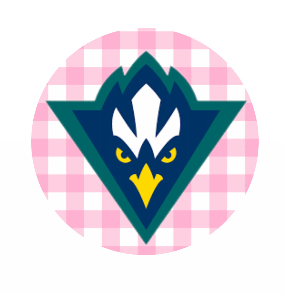 UNCW - Mascot Pink Gingham